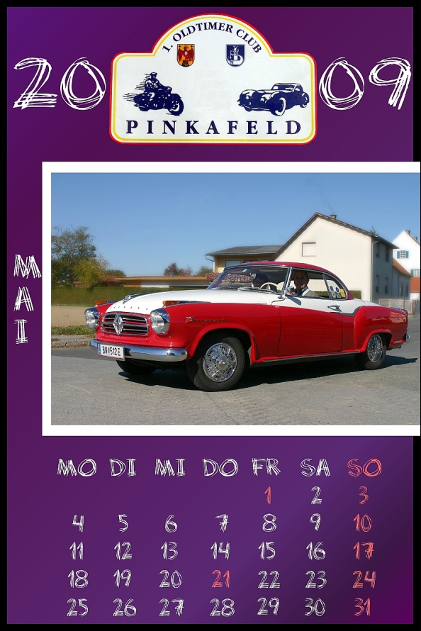 Oldtimerkalender 2009